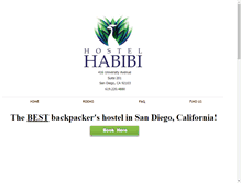 Tablet Screenshot of hostelhabibi.com
